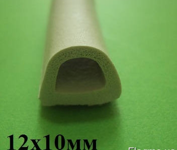Уплотнитель D профиль 12х10 мм
